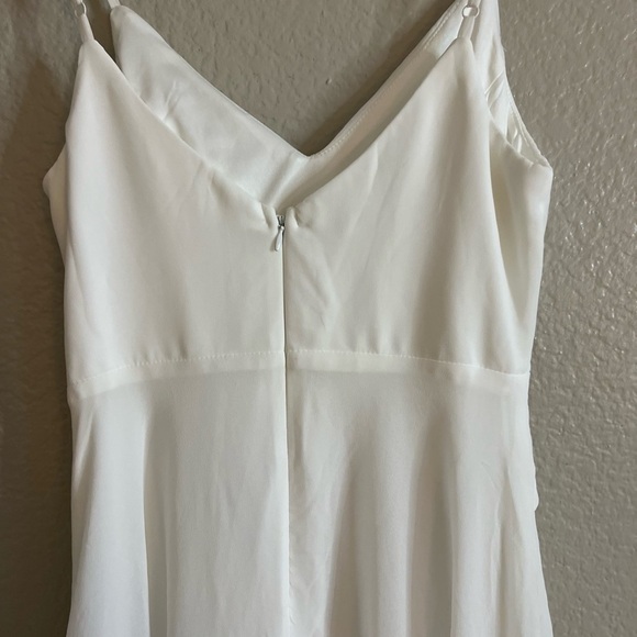 Exceptional Love White Sleeveless Twist-Front Maxi Dress - Picture 5 of 7